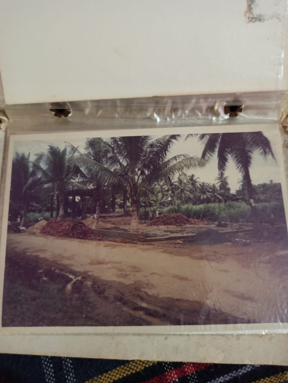Original temple site and surrounding area